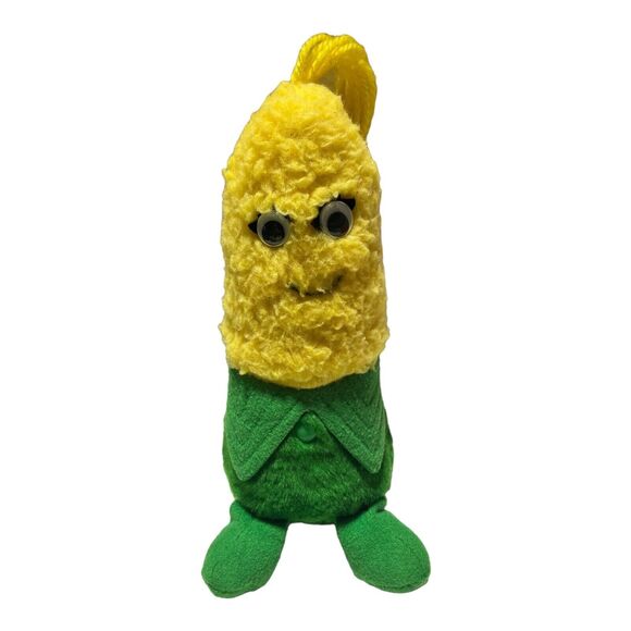 6 Del Monte Country Yumkins Fruit Vegetable Crow Tomato Corn Plush Vintage 1980s - Picture 4 of 13